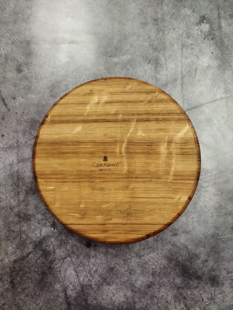 Салатник из дуба, 22 см