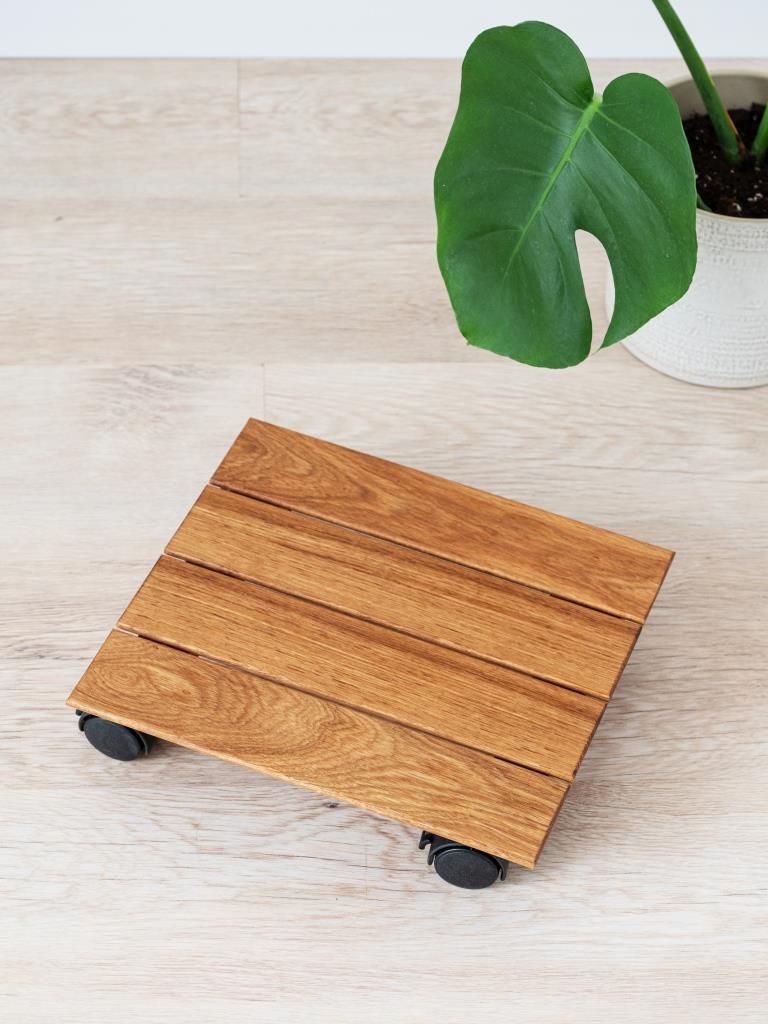 подставка под кашпо деревянная