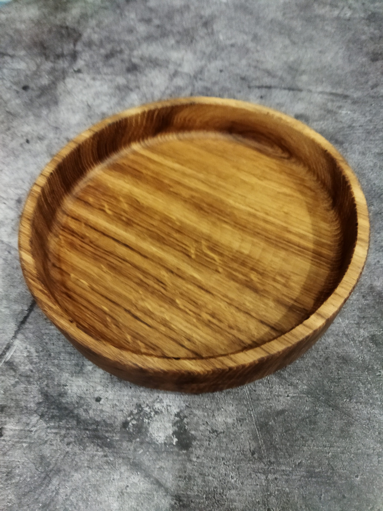 Салатник из дуба, 22 см