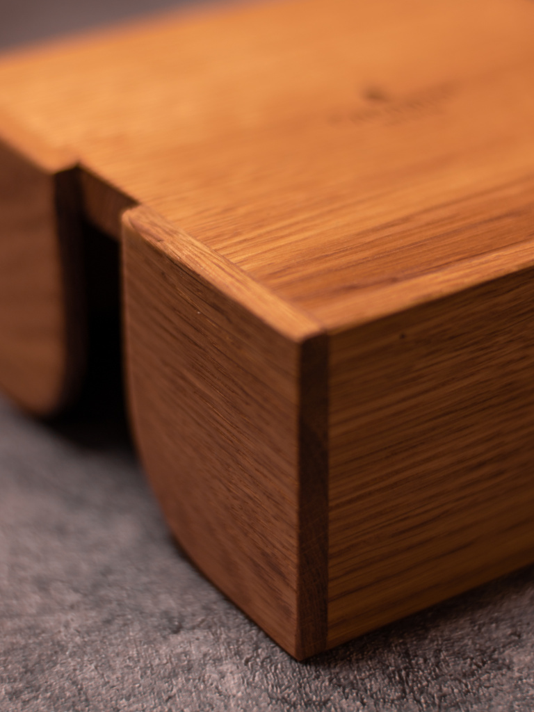 Салфетница, светлый дуб