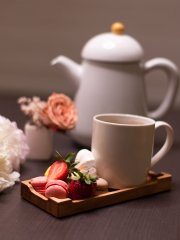 Поднос из дуба для  завтрака, 20*9 см светлый