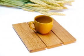 Подставка под горячее Прованс 20*20 см, дуб, масло