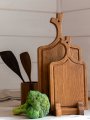 Подставка для разделочных досок на 2 доски, дуб