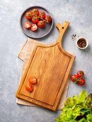 Разделочная доска из дуба Ветка большая 40*19 см