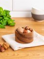 Тарелка для снеков из дуба, 10 см